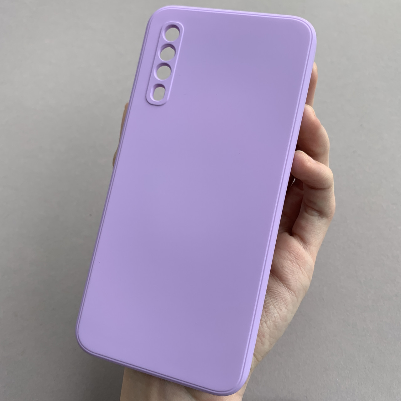Чохол для Samsung Galaxy A50s чохол матовий із захистом для камери на телефон самсунг а50с бузковий p3z