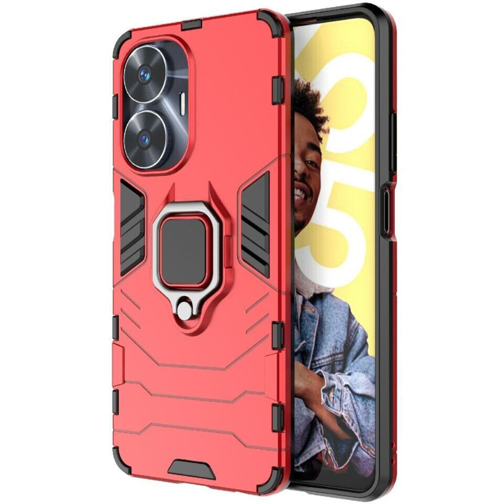 Чохол накладка Ricco Black Panther Armor для Realme C55, фото 1