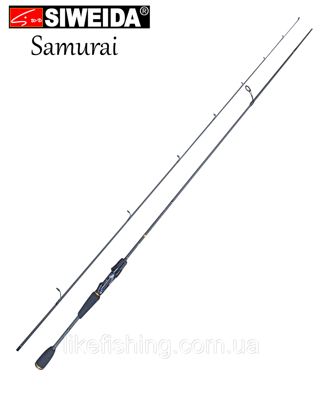 Спінінг 2.28 м тест 2-12 г Samurai Siweida