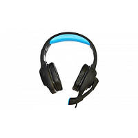 Наушники с микрофоном Microlab G4 80мВт черно-голубые