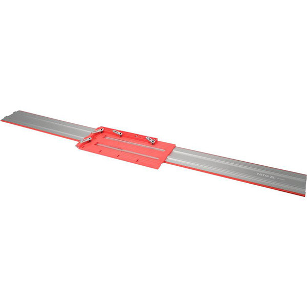 Шина напрямна універсальна для дискових ручних пилок із затискачами l=150 см/w=135 мм Yato YT-36990, фото 1