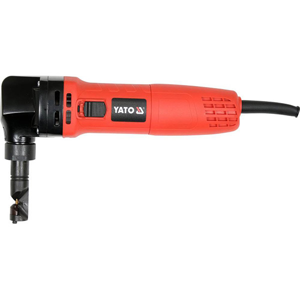 Ножиці електричні для жерсті 230 В (600 Вт) лист T= 1.2-2.5 мм 2 різці Yato YT-82395, фото 1