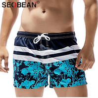 Стильные пляжные шорты Seobean 3348 L Разноцветный