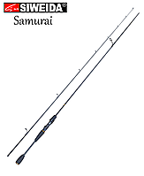 Спиннинг 2.1 м тест 4-17 гр Samurai Siweida