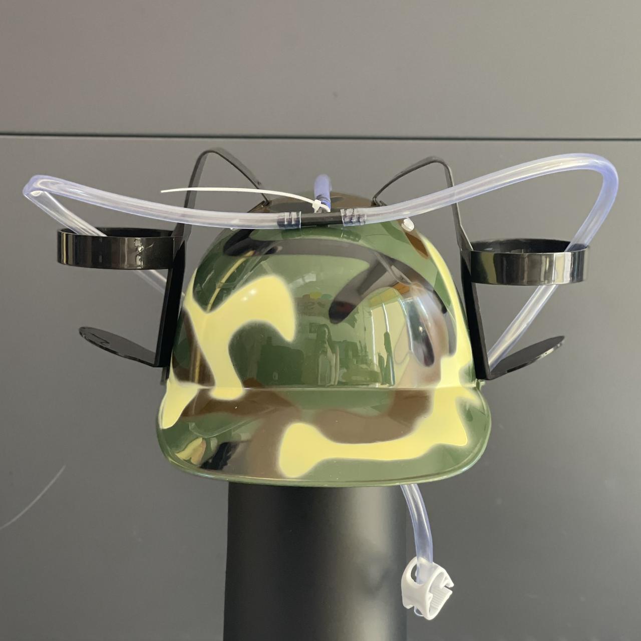 Каска для алкоголю, камуфляжна, Шлем для пива, фото 1