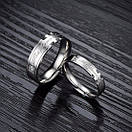 Парні кільця для закоханих "Полум'я Любові" (жін 16.5 17.3 18.2 чол 17.3 18.2), фото 3