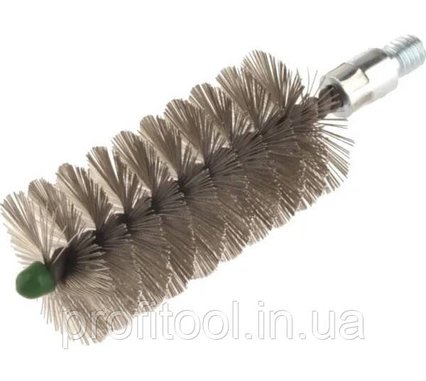 Щетка Lessmann "ерш" 69х100х160 с внешней резьбой W1/2, стальная нержавеющая прямая проволока 0,30 мм (арт. 506469), фото 1