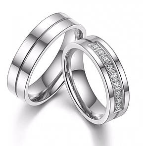 Парні кільця для закоханих "Бажання" (жін. 15.9 16.5 17.5 18.2 19.0 чол.17.3 18.2 19 20 20.7 21.5 22.3)