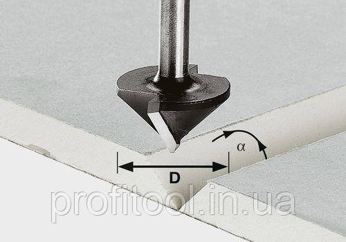 Фреза по гипсокартону HW S8 D32/90°, фото 1