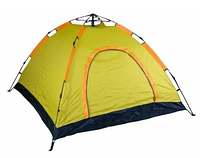 Автоматическая саморозкладная кемпинговая палатка туристическая для отдыха 4х местная туристические палатки