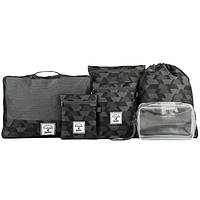 Набор дорожных сумок в чемодан M Square (серый)
