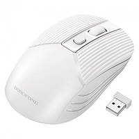 Мышь беспроводная BOROFONE business wireless mouse BG5 2.4G 800-1600dpi белый