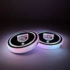 Підсвітка в підсклянник із логотипом PORSCHE з датчиком світла на акумуляторі, фото 3