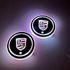 Підсвітка в підсклянник із логотипом PORSCHE з датчиком світла на акумуляторі, фото 2