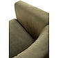 М'яке крісло для домашнього кабінету Enrico зелений оксамит без ніжок, фото 9