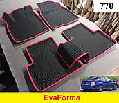 3D килимки EvaForma на Honda Civic X '17-21, 3D килимки EVA