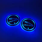 Підсвітка в підсклянник із логотипом JAGUAR з датчиком світла на акумуляторі, фото 2