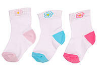 Шкарпетки дитячі для дівчинки махра GABBI NSD-488 розмір 10-12 (в упаковке 6 штук)(90488)