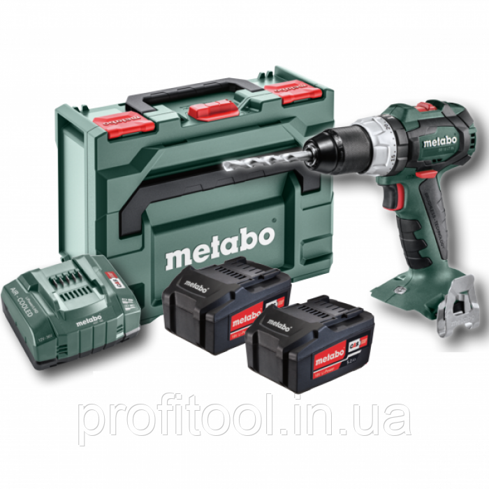 Ударная аккумуляторная дрель-шуруповерт Metabo SB 18 LT BL 2 х 5.2 Ач (арт. UA602316840)