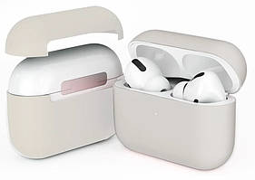 Чохол для навушників AmazingThing Ultra Skinny Premium Case for Airpods Pro Ivory (ATAPPROFW00IY)