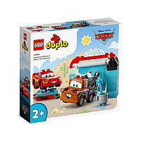 Конструктор LEGO DUPLO Розваги Блискавки МакКвіна та Сирника на автомийці (10996)