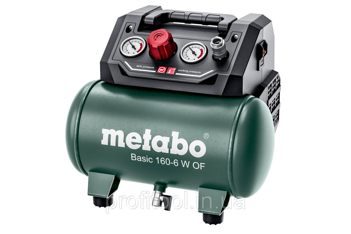 Компресор безмасляний METABO  Basic160-6 W OF (601501000)