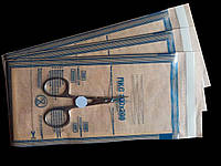 Пакеты 75х150 КОМБИНИРОВАННЫЕ для паровой, воздушной стерилизации самоклеющиеся, (100шт/уп) ТМ АлВин