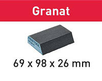 Шлифовальная губка 69x98x26 120 CO GR/6 Granat