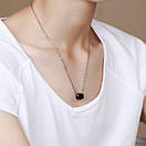 Парні кулони для закоханих з нержавіючої медичної сталі "Завжди Разом", фото 6