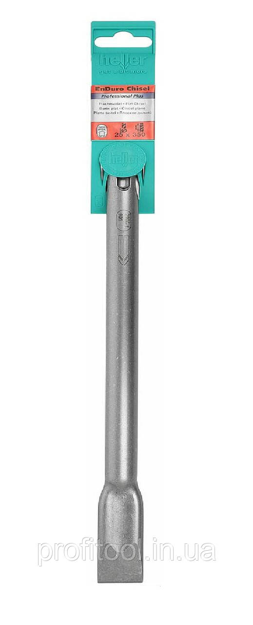 Зубило HELLER пласке 25х350 мм ENDURO SDS-max (28546), фото 1