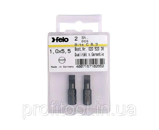 Біта FELO PZ1/ PZ2х25 мм INDUSTRIAL; ВОХ (2 шт.) (02101236)