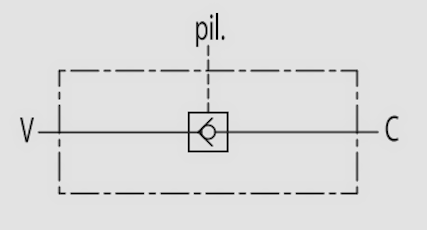 гидравлическая схема VBPSL 3/8" гидравлическая схема VBPSL 3/8"