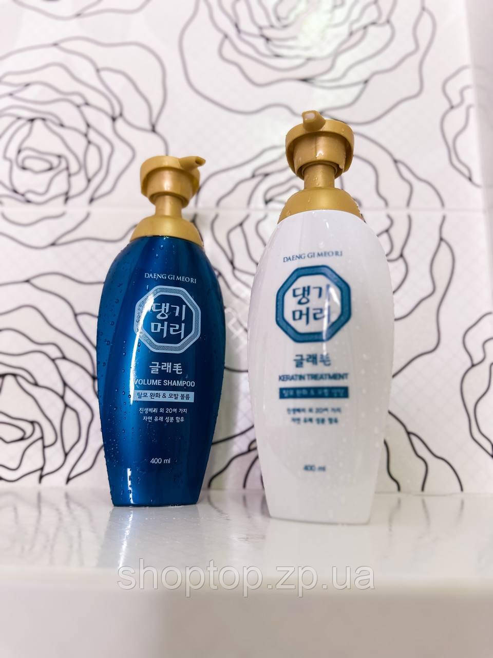 Набір шампунь та кондиціонер для надання об'єму DAENG GI MEO RI GLAMO VOLUME Treatment