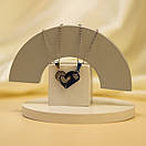 Парні кулони для закоханих з нержавіючої медичної сталі "Розкіш", фото 2