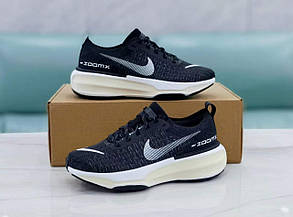 Eur36-45 Кросівки бігові чорні Nike ZoomX Flyknit 3 Invincible