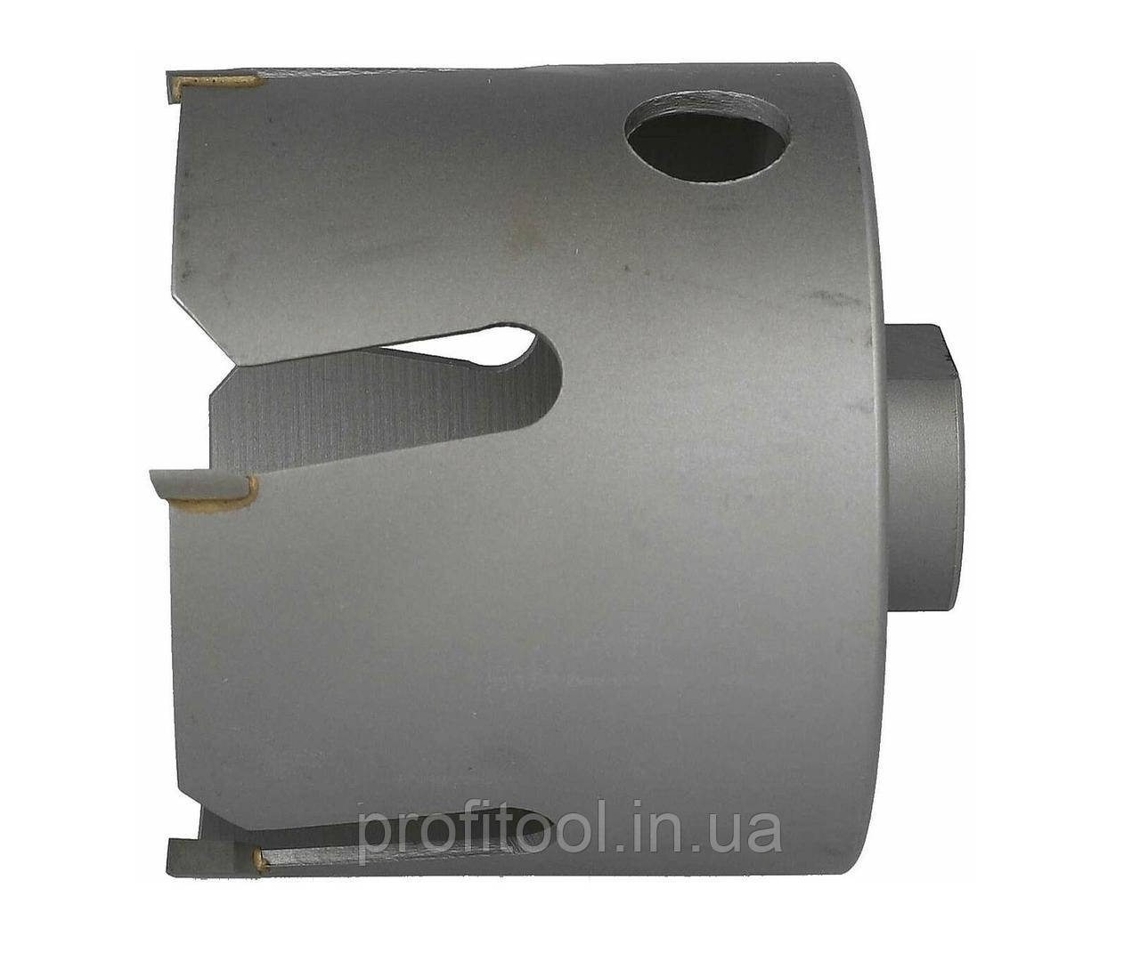 Коронка HELLER 82x65x100 мм ALLMAT, алюміній, газобетон, цегла, гіпсокартон, дерево (25953), фото 1