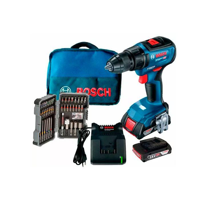 Акумуляторний дриль-шурупокрут Bosch GSR 18V-50 Set (06019H5004)