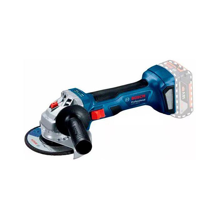 Акумуляторна безщіткового кутова шліфувальна машина Bosch GWS 180-LI Professional (без АКБ) (06019H9020)