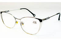 Женские очки с белой линзой для зрения плюс и минус