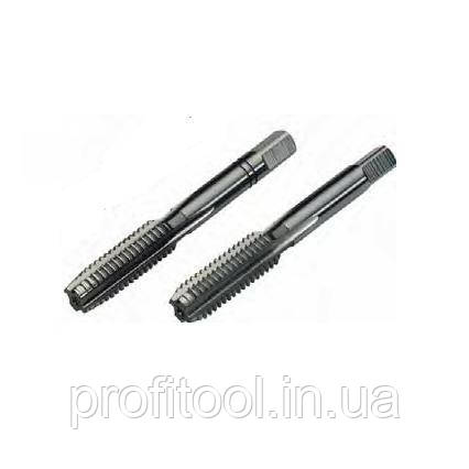Мітчик VOLKEL ручний М5х0,8, №1. №3, HSS-G, DIN 352, ISO2/6H, 16х50 мм, різьба DIN 13, для наскрізних та глухих отворів,
