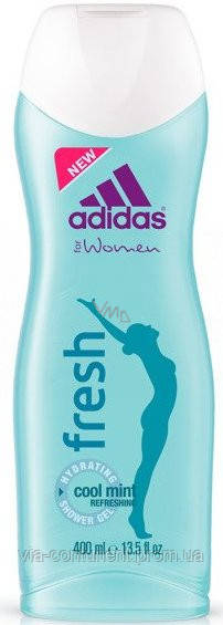 Гель для душу жіночий Adidas Fresh Cool mint 400 мл