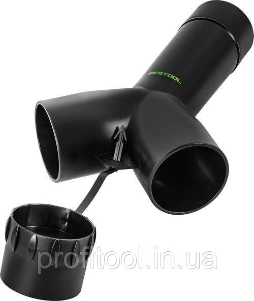 Коллектор Y-образн. с заглушкой D 50 SV-AS/D 50 V, фото 1