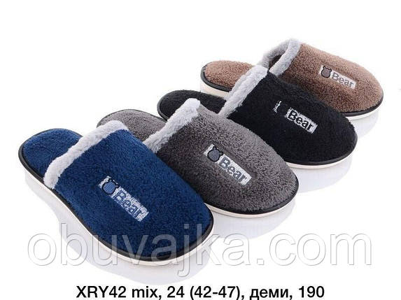 Зимове взуття оптом кімнатні зимові капці 2022 бренда Lion (ррр. 42-47), фото 1