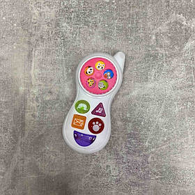 Музичний розвиваючий телефон Metr+ 6200 білий