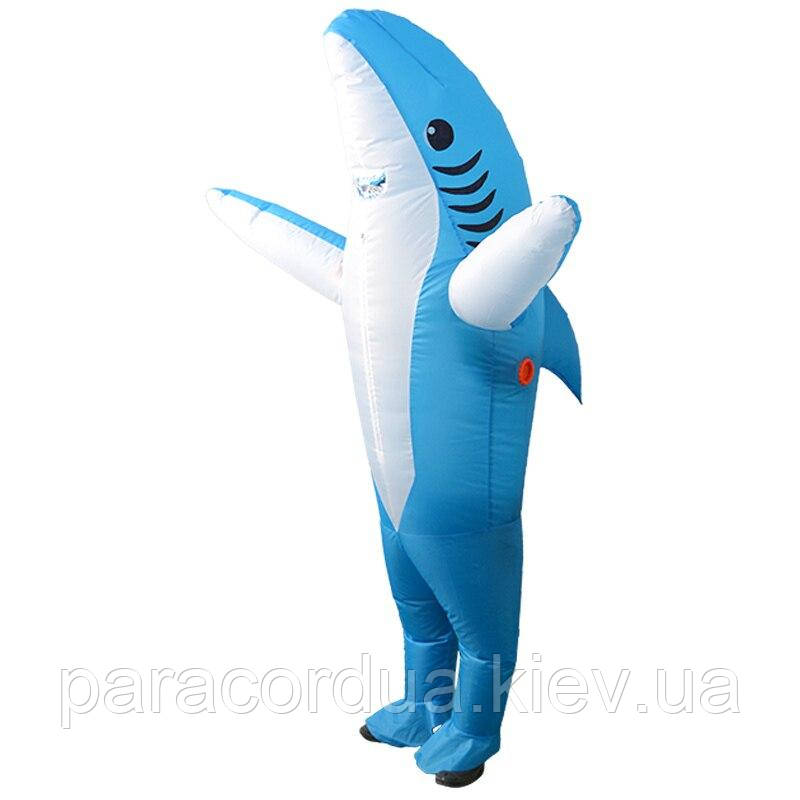 Надувний костюм Акула, Синя (Blue Shark)