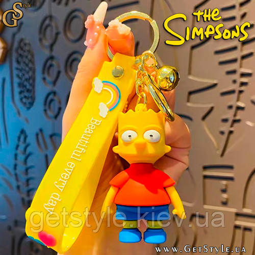 Брелок Барт Сімпсон Bart Simpson подарункове паковання, фото 1