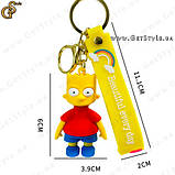Брелок Барт Сімпсон Bart Simpson подарункове паковання, фото 2