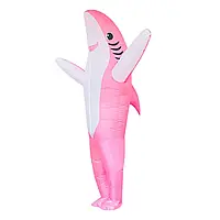 Надувной костюм Акула, Розовая (Pink Shark)