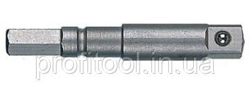 Адаптер-перехідник FELO під головки торцові з форми А 5,5 - квадрат 1/4", L=50 мм (09701110)