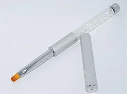 Пензель для малювання складний, пряма ( з декором) KGS-00